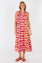 Ibisa Phoenix Maxi Dress | Melon_Silvermaple boutique