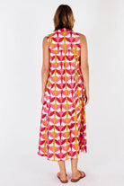 Ibisa Phoenix Maxi Dress | Melon_Silvermaple boutique