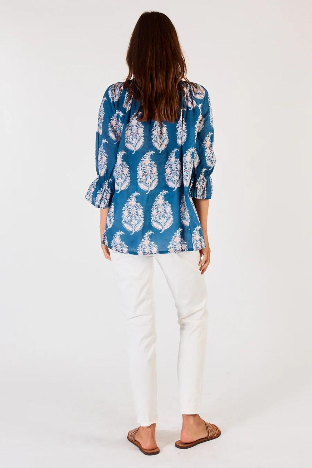 Ibisa Detroit Top | Indigo_Silvermaple boutique