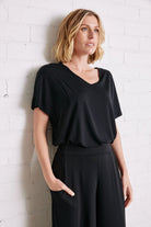 Tani Ivy Swing Tee | Black