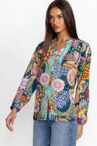 Johnny Was Wild Kalani Blouse | Wildbird_Silvermaple Boutique