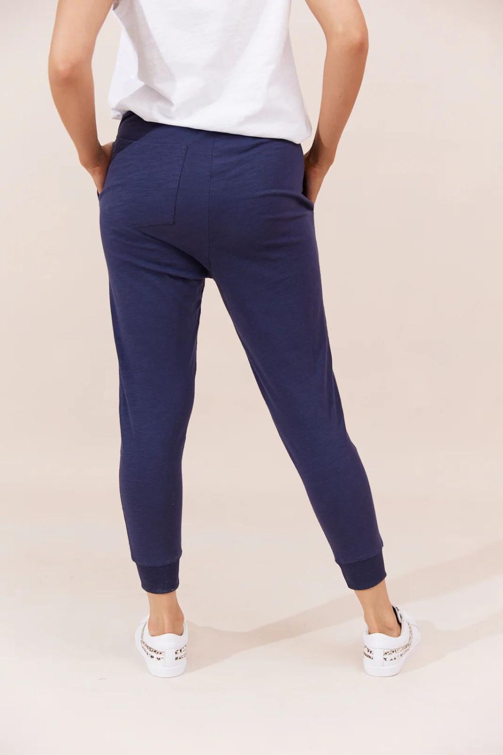 Jovie The Label Sorrento Pants | Navy_Silvermaple Boutique