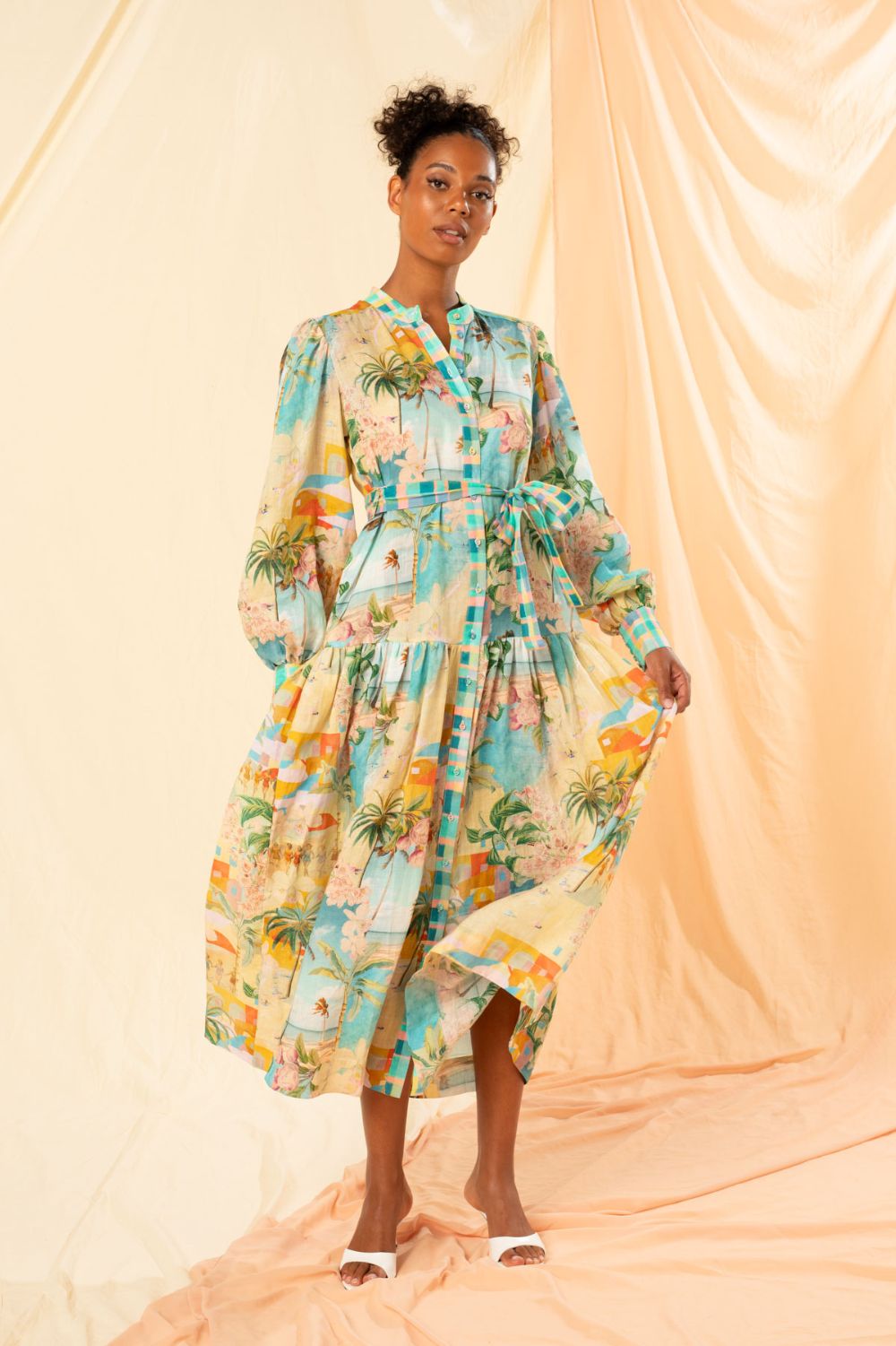 Kachel Oceana Dress | Multi_Silvermaple Boutique