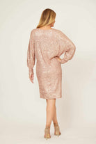 La Strada Phoebe Bling Dress | Champagne _Silvermaple Boutique