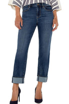 Liverpool Jeans Marley Girlfriend Cuffed Jean | Rushland_Silvermaple Boutique