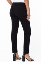 Liverpool Jeans Gia Glider Slim Jean | Over Dye Black_Silvermaple Boutique