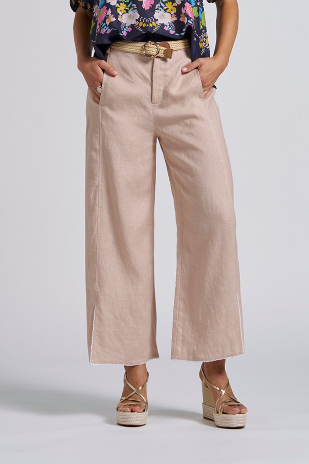 Loobie's Story Viva Pant | Sand_Silvermaple Boutique