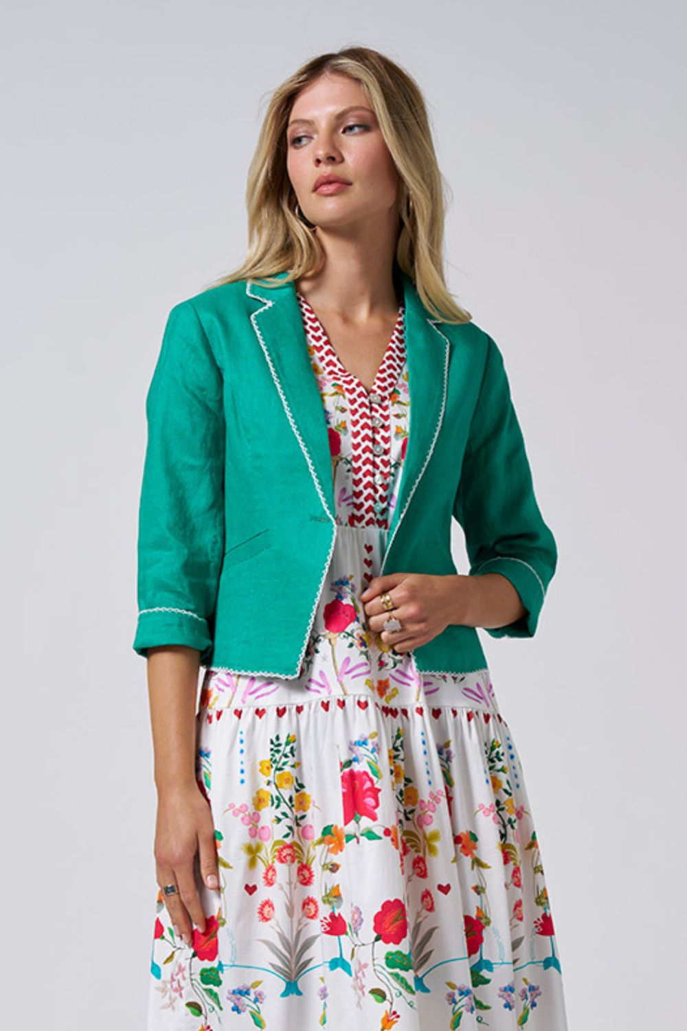 Loobie's Story Viva Jacket | Spearmint_Silvermaple Boutique