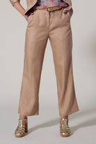 Loobie's Story Cortona Pant | Biscuit _Silvermaple Boutique