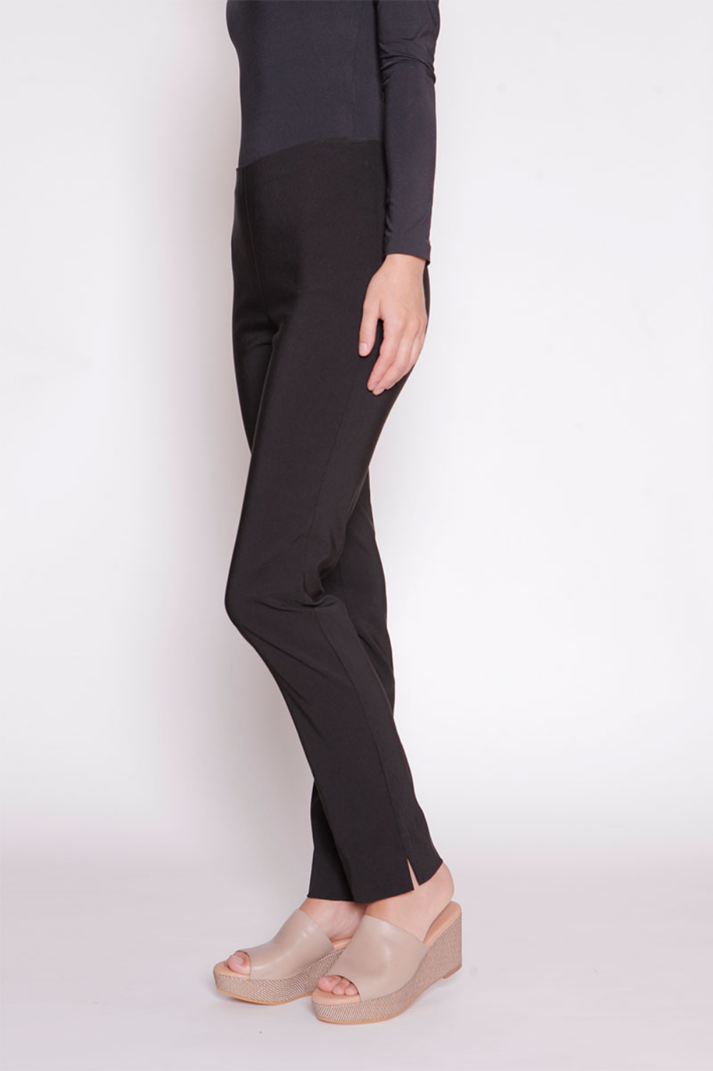 Chaucer Full Length Legging | Black-Silvermaple Boutique 