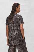 Mela Purdie Stand Shirt | Praline Panther_Silvermaple Boutique