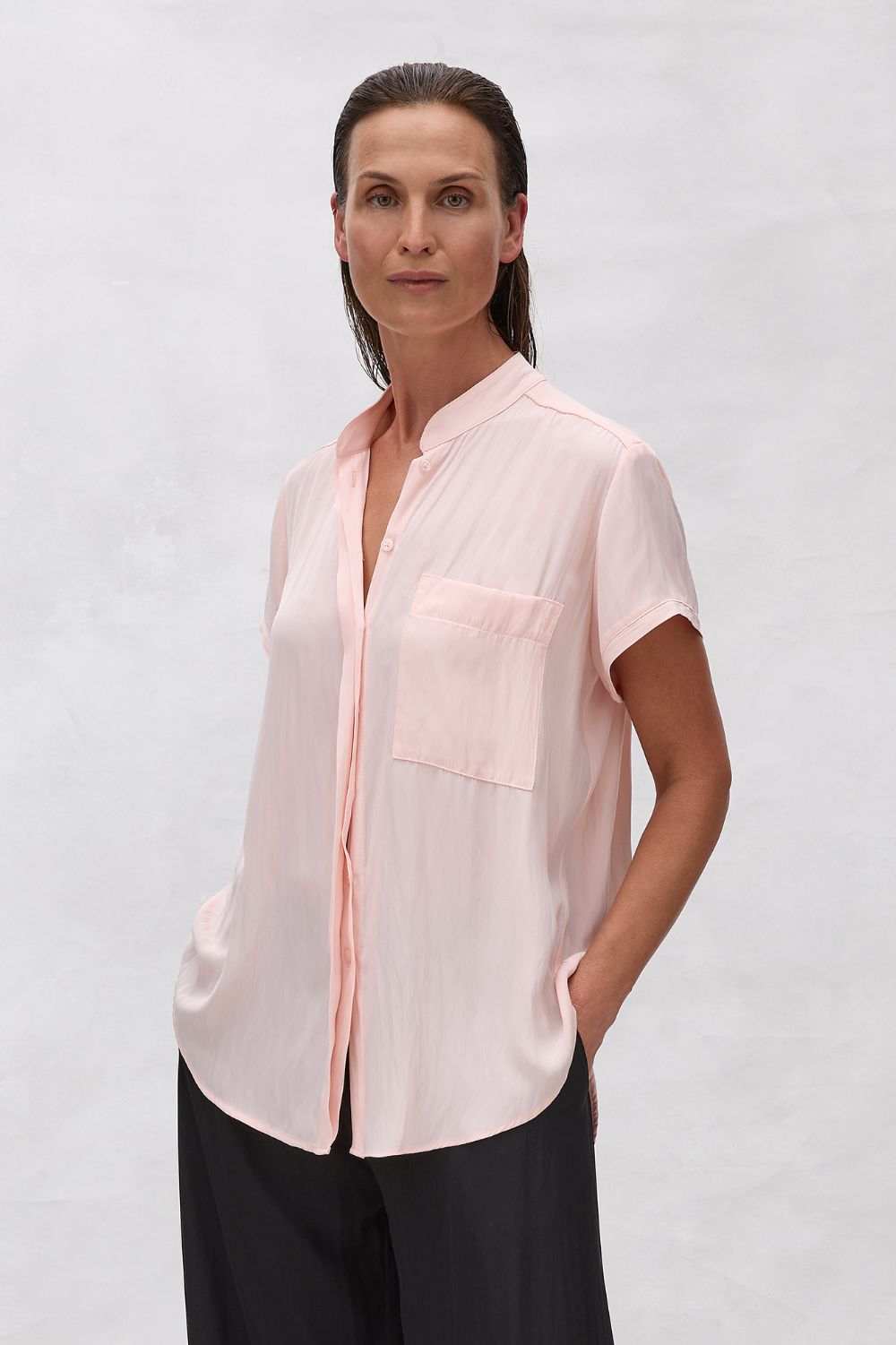 Mela Purdie Stand Shirt | Sugar_Silvermaple Boutique