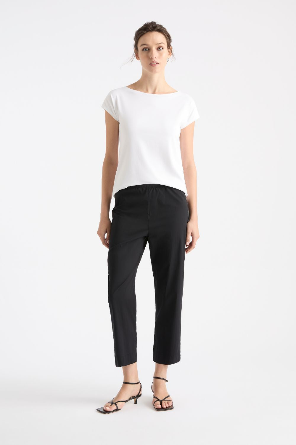 Mela Purdie Cropped Pant | Black_Silvermaple Boutique