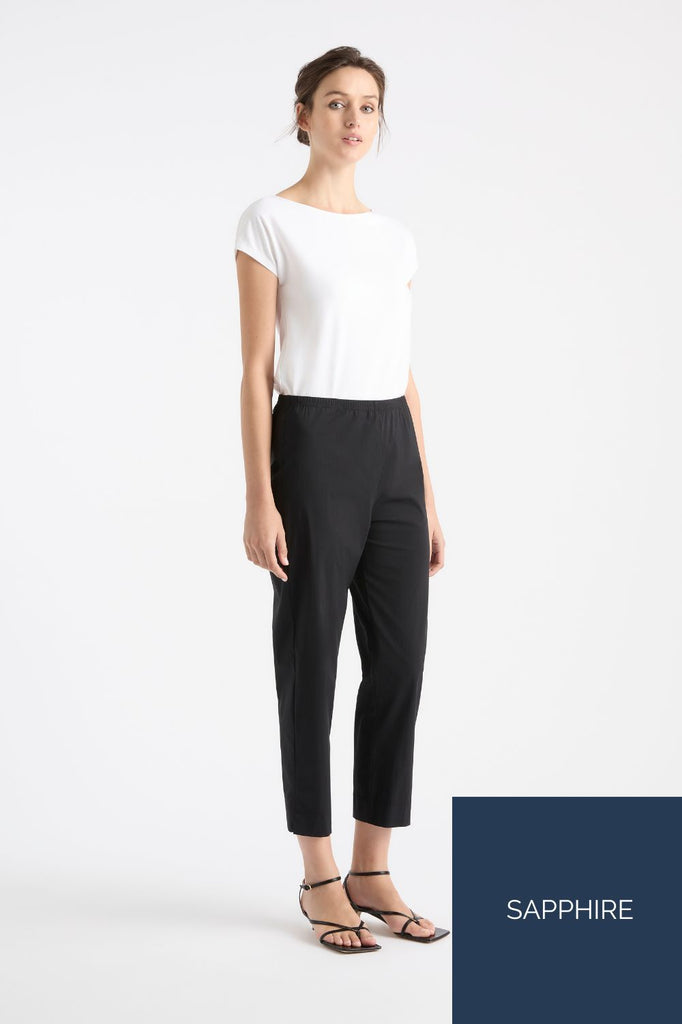 Mela Purdie Cropped Pant | Sapphire_Silvermaple Boutique