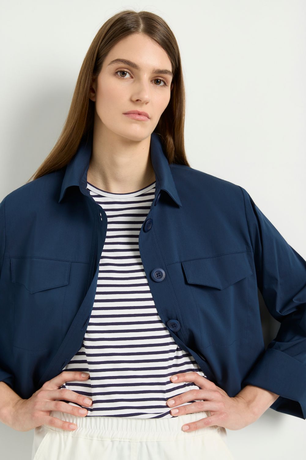 Mela Purdie Trunk Jacket | Sapphire_Silvermaple Boutique