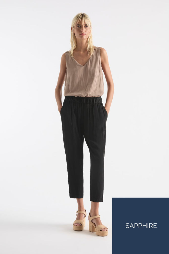 Mela Purdie Soft Capri | Sapphire_Silvermaple Boutique