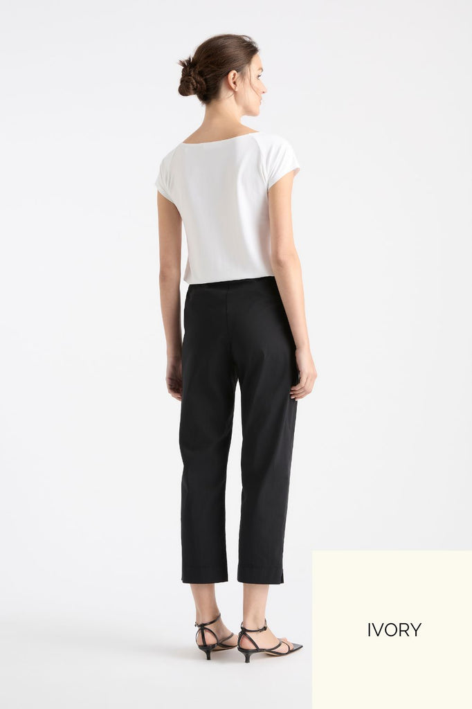 Mela Purdie Cropped Pant | Ivory_Silvermaple Boutique