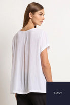 Mela Purdie Transit T | Navy_Silvermaple Boutique