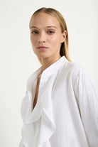 Mela Purdie Ripple Blouse | White_Silvermaple Boutique