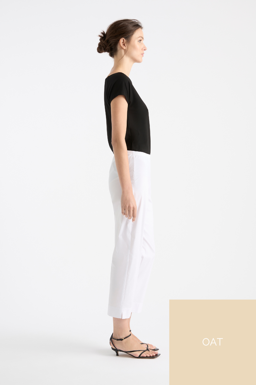 Mela Purdie Cropped Pant | Oat Silvermaple Boutique