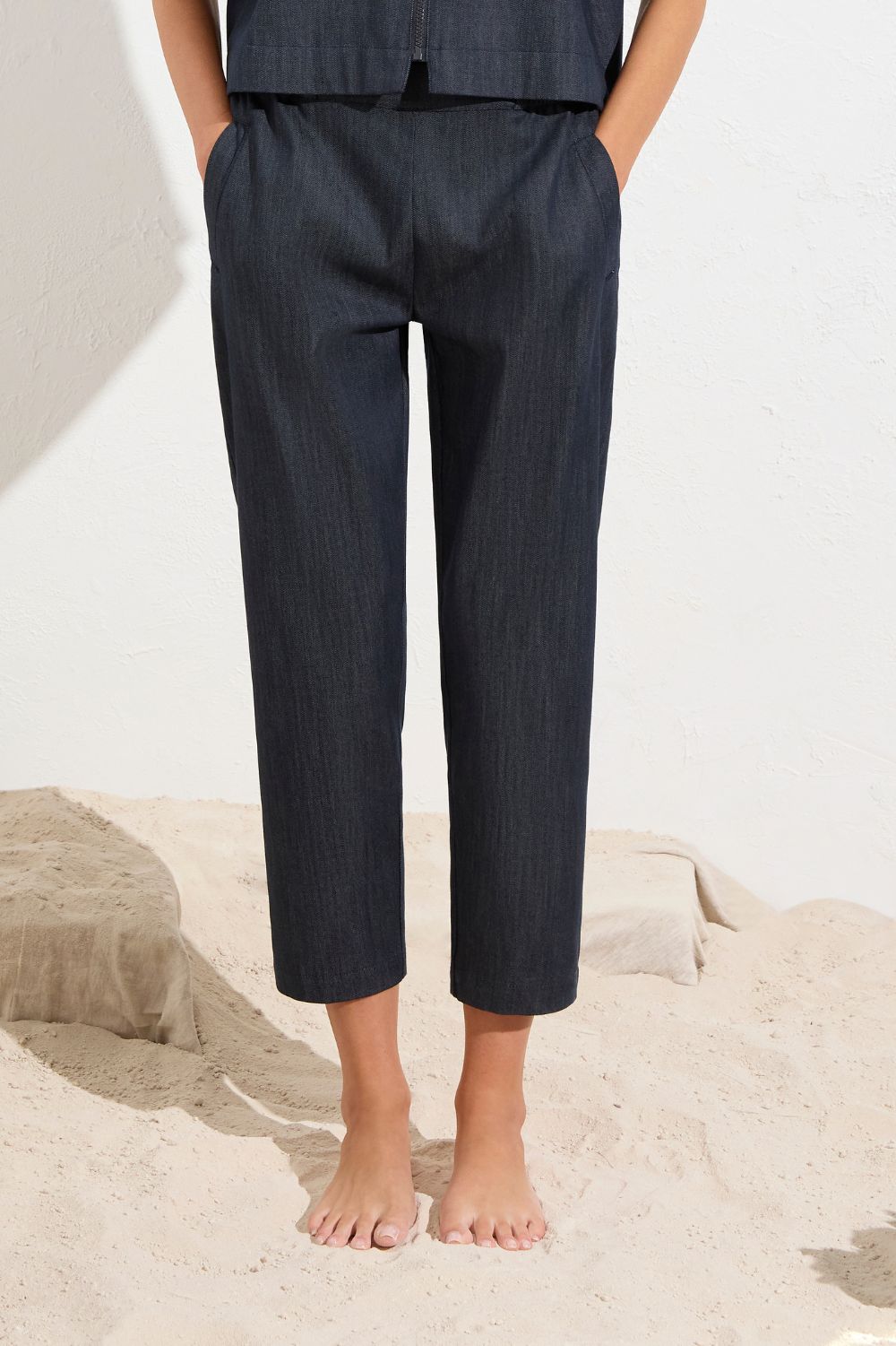 Mela Purdie Welt Pocket Trouser | Deep Indigo_Silvermaple Boutique