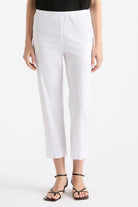 Mela Purdie Cropped Pant | White_Silvermaple Boutique