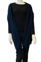 Silvermaple Boutique Amelie  Wrap Large | Navy_Silvermaple Boutique 