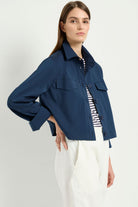 Mela Purdie Trunk Jacket | Sapphire_Silvermaple Boutique