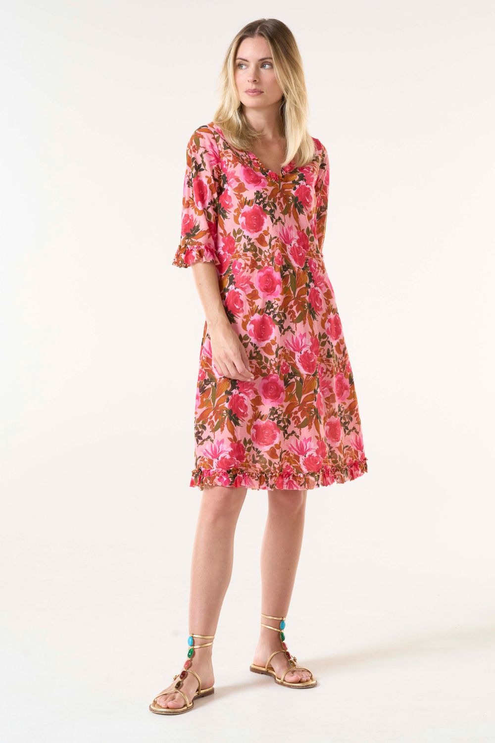 Oneseason Middy Indi Dress | Paloma | Rose_Silvermaple Boutique