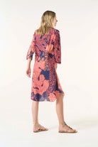 Oneseason Middy Poppy Dress | Portofino | Coral_Silvermaple Boutique