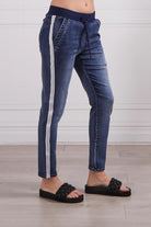 Monaco Boston Denim Jogger | Dark Blue Wash_Silvermaple Boutique