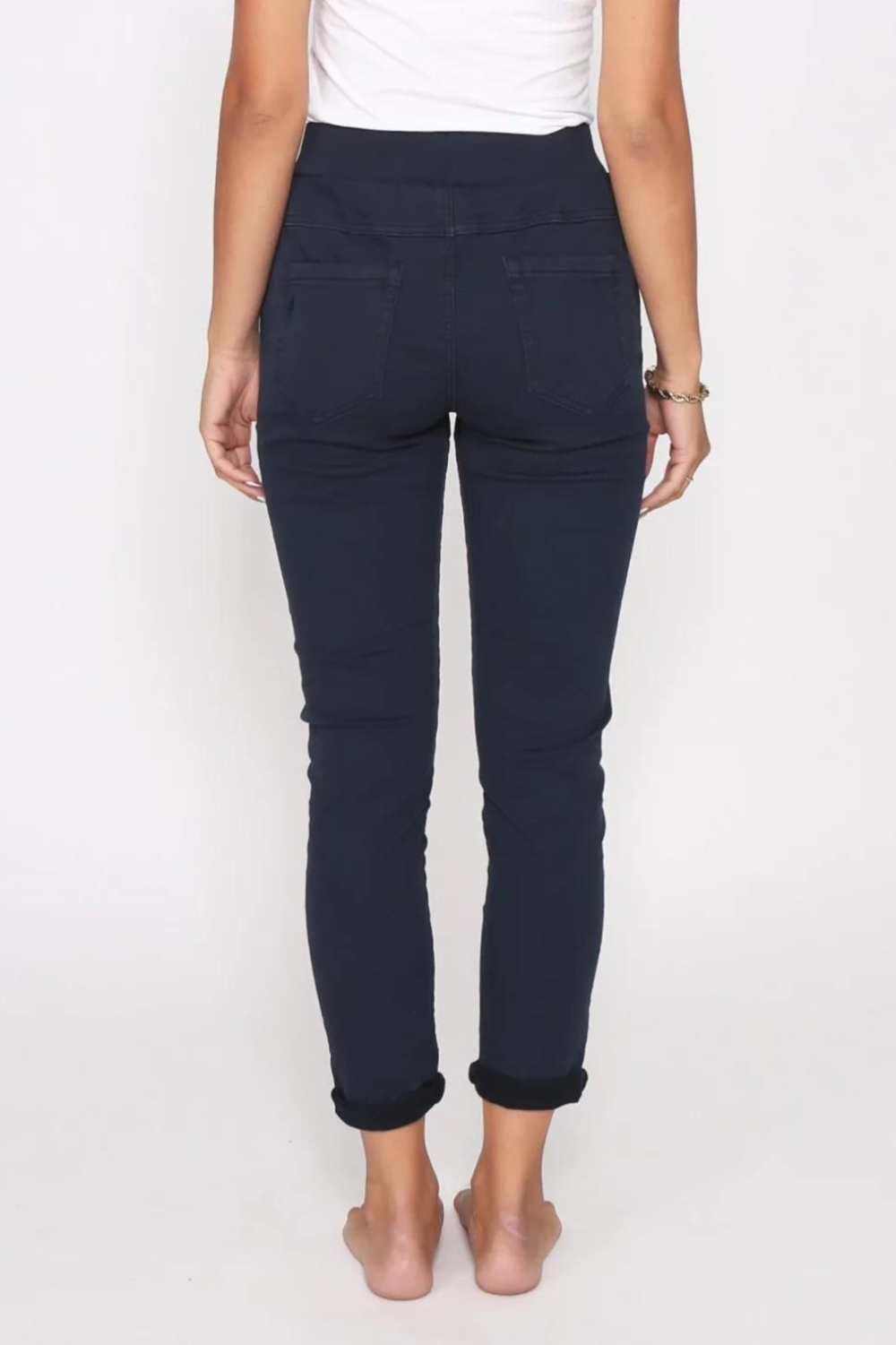 Riley Denim Jogger | Ink Silvermaple Boutique