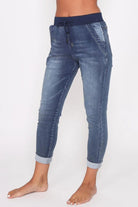 MonacoRileyDenimJogger_BlueWash_Silvermaple Boutique