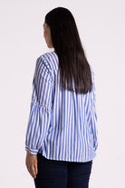 Silvermaple Collection Nautical Blouse | Coastal Stripe