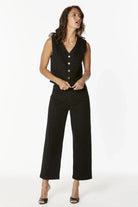 New London Jeans Christow Crop Jean | Black_Silvermaple Boutique