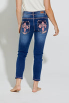 New London Jeans Nottingham Jean | Denim/Apricot_Silvermaple Boutique