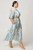 Once Was Kaylani Tiered Maxi Dress | Paradi Flè Print_Silvermaple Boutique