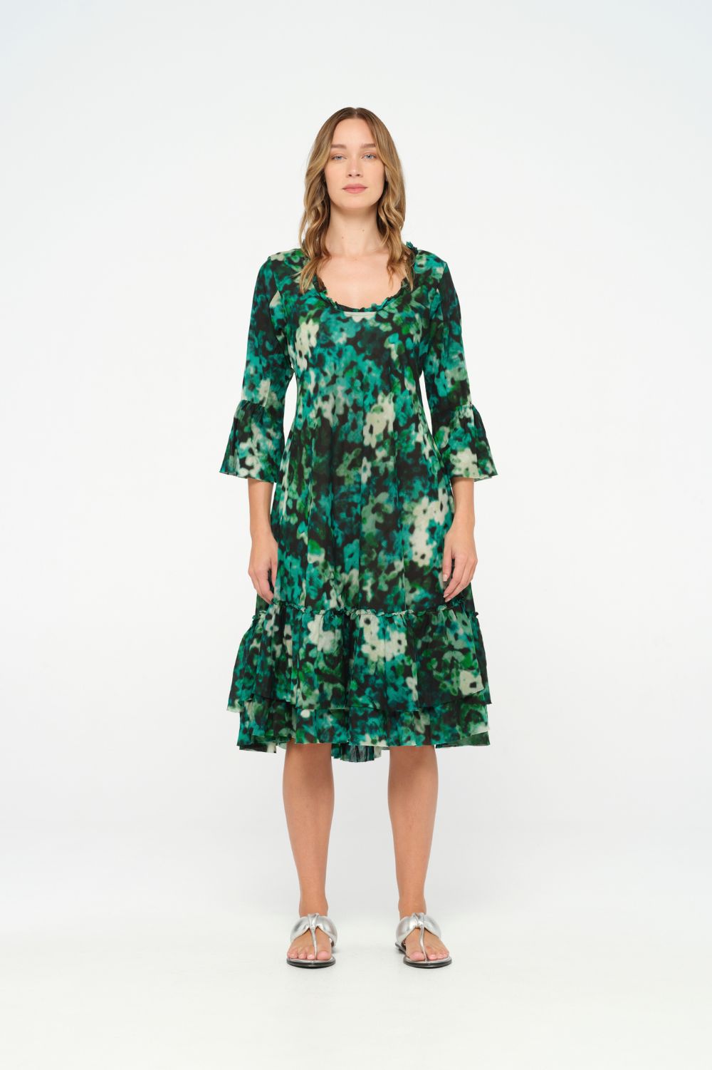 Oneseason Valentina Dress | Seagrass Bay | Emerald_Silvermaple Boutique