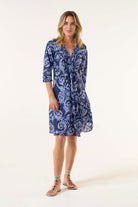 Oneseason Middy Poppy Dress | Beco | Navy_Silvermaple Boutique