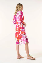 Oneseason Middy Poppy Dress | Flamenco Pink_Silvermaple Boutique