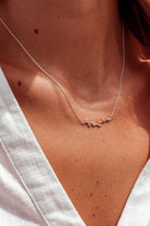 Petals Australia Branch Necklace | Rose Gold/Silver_Silvermaple Boutique