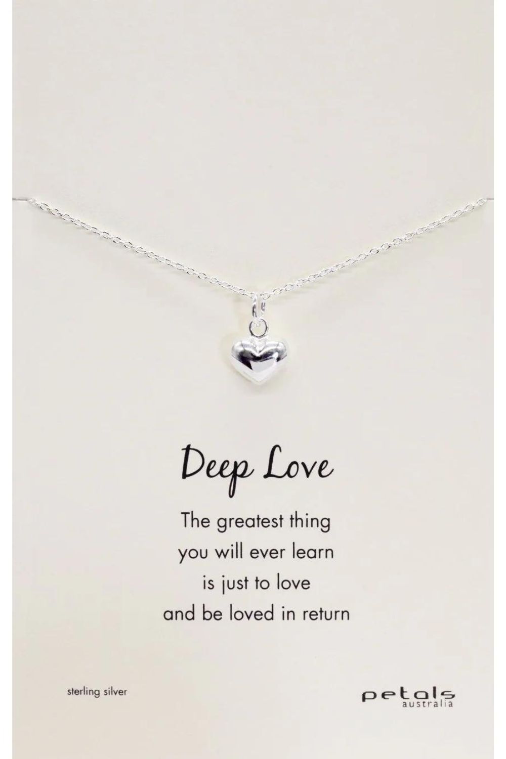 Petals Australia Deep Love Heart Necklace | Multi _Silvermaple Boutique