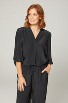 Philosophy Maple Billow Tunic | Black_Silvermaple Boutique