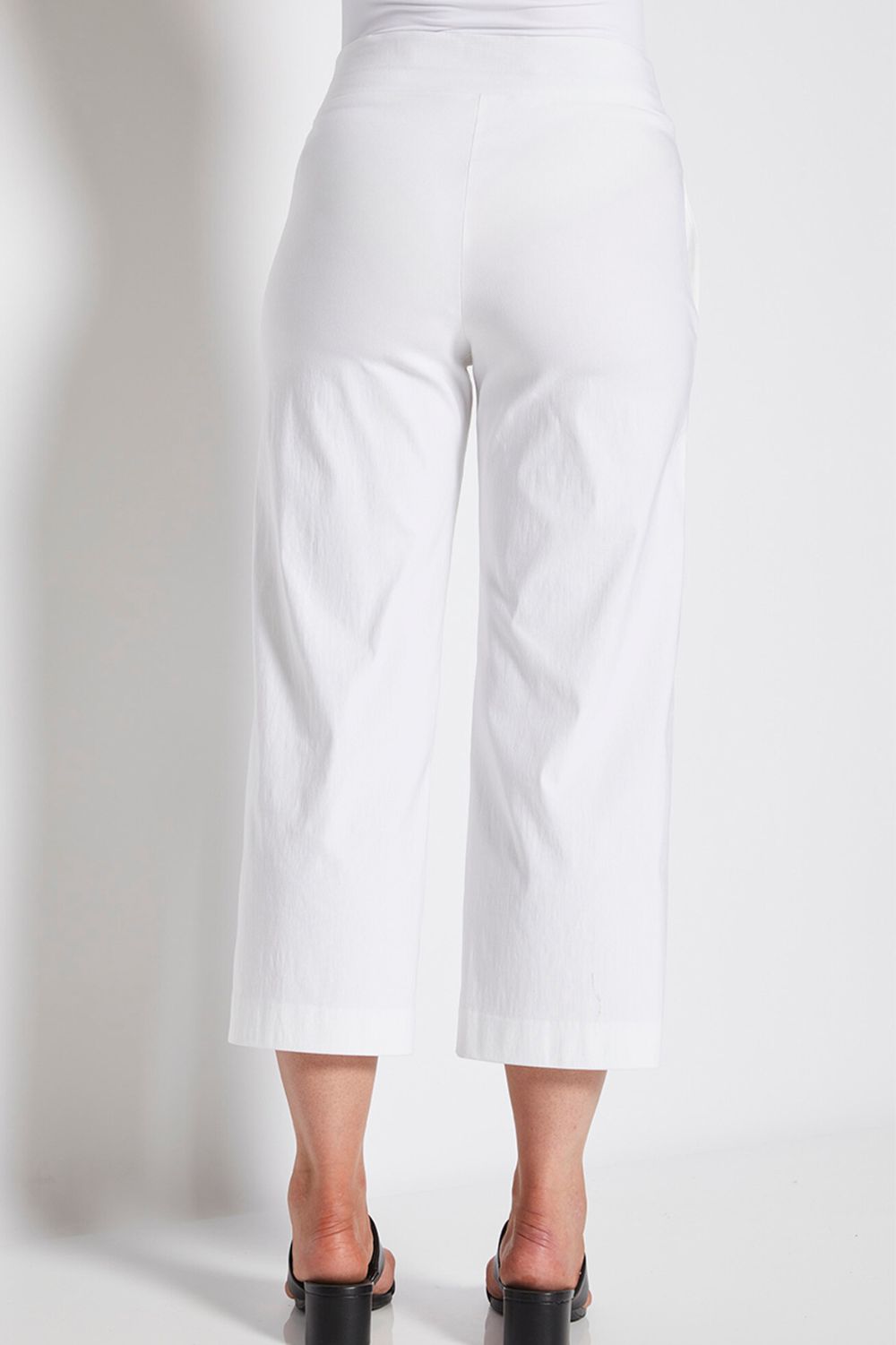 Philosophy Larrie 7/8 Culotte Pant | White Silvermaple Boutique