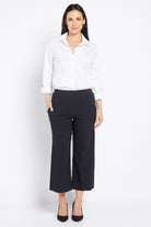 Philosophy Larrie 7/8 Culotte Pant | Black_Silvermaple Boutique