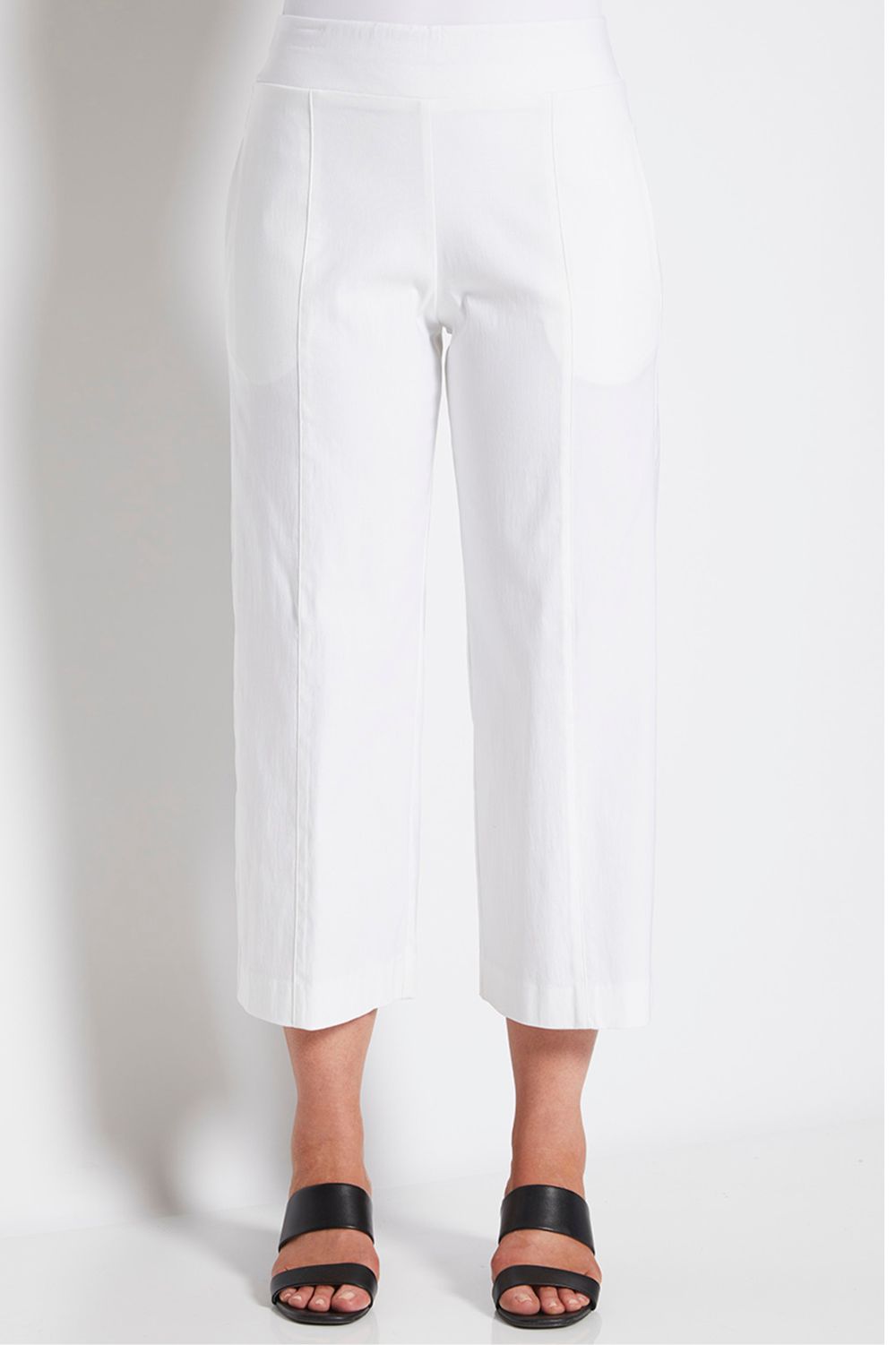 Philosophy Larrie 7/8 Culotte Pant | White Silvermaple Boutique