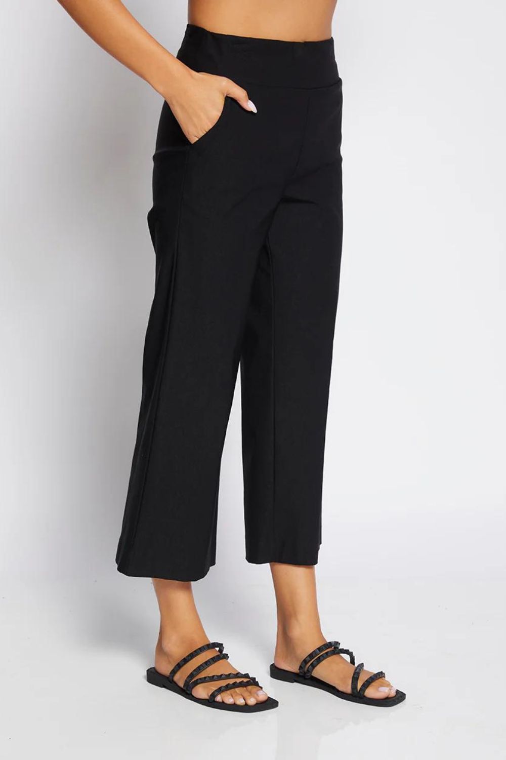 Philosophy Concert Bengaline Culottes | Black_Silvermaple Boutique