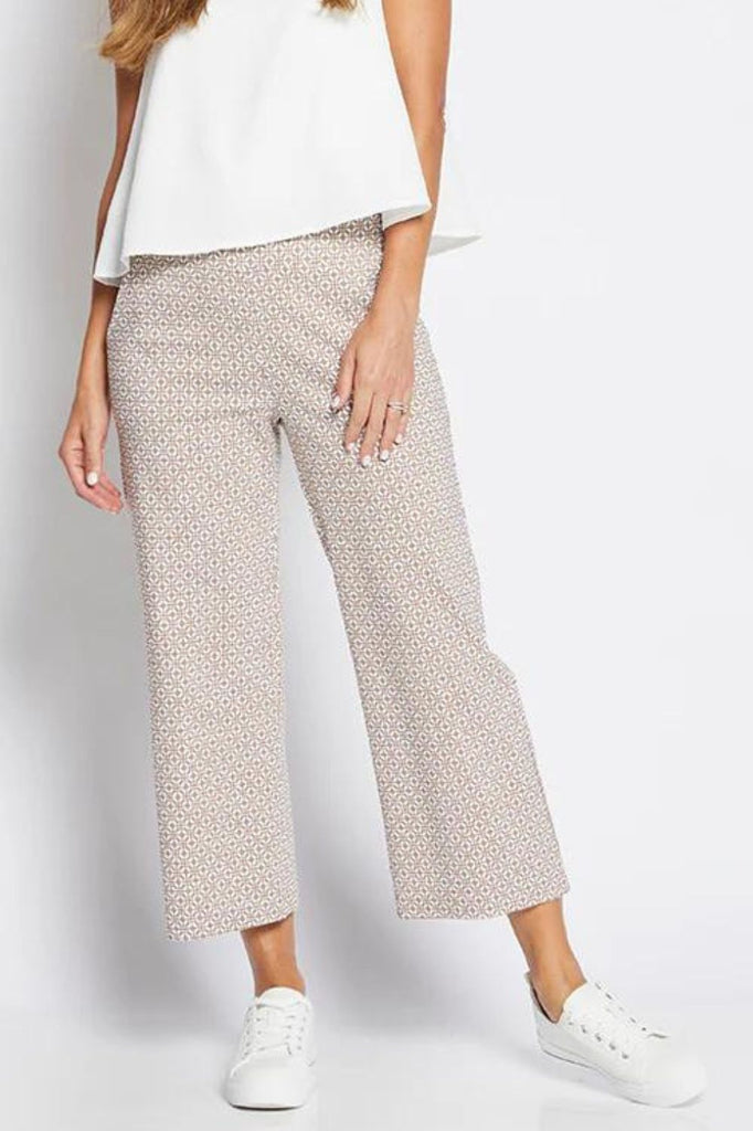 Philosophy Ticket 7/8 Culotte Pant | Praline Tile_Silvermaple Boutique