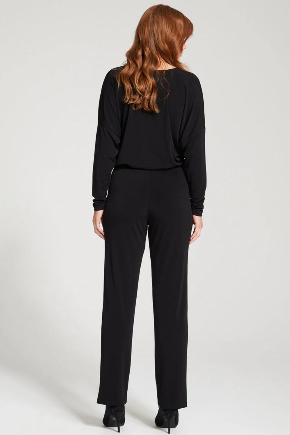 Philosophy Linear Full Length Slim Pant | Black _Silvermaple Boutique