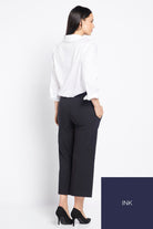 Philosophy Larrie 7/8 Culotte Pant | Navy_Silvermaple Boutique